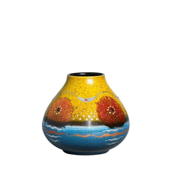 Special Edition Yellow Speckle Vase, Small, 1/1