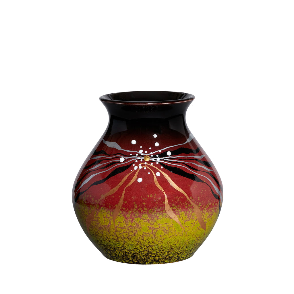 Special Edition Red & Green Vase, Small, 1/1