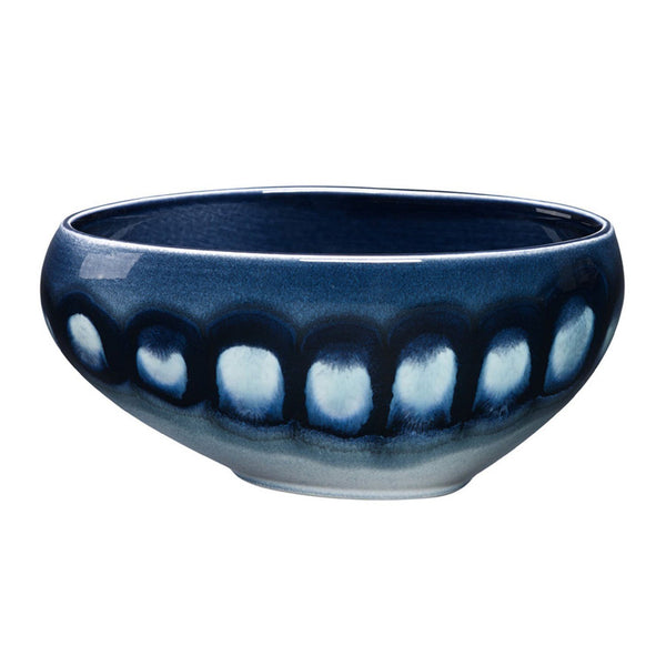 Blue Orchid Asymmetrical Bowl